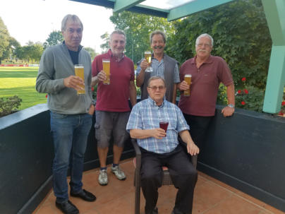 Unser Gruppenbild 2013 in der Brauerei Stiegel in Salzburg